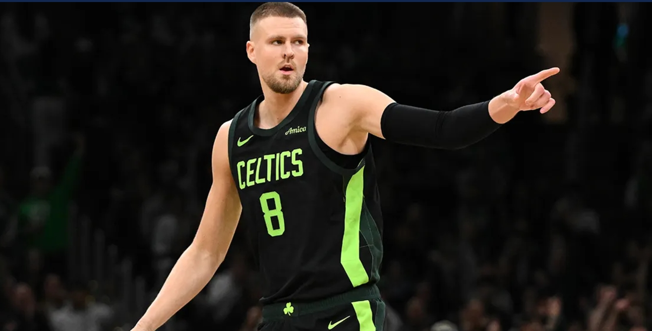 西班牙男篮碾压湖人，波尔津吉斯三分雨点燃全场